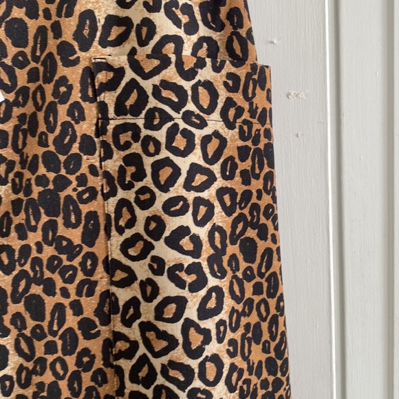 NWT Raey animal print button front skirt size 14 - Picture 3 of 9